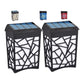 Arbes Solar
Powered Decorative Wall
Lamp RGB And Warm
White 2pc  Pack