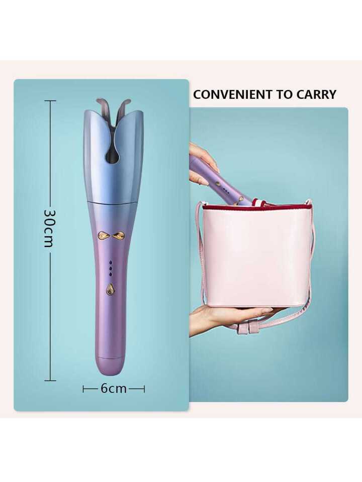 Portable Wireless Usb Rechargeable Automatic Body Wave Hair Curler
