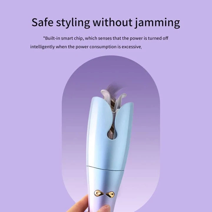 Portable Wireless Usb Rechargeable Automatic Body Wave Hair Curler