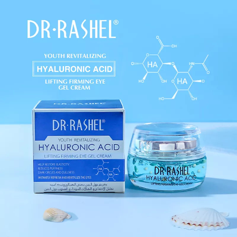 Combo - Dr. Rashel Youth Revitalizing Hyaluronic Acid Eye Gel Cream, Essence Gel Cream & Serum
