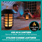 Solar Garden Lantern 2pc Set