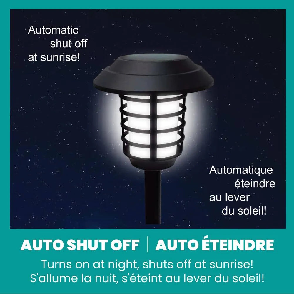 Solar Garden Lantern 2pc Set