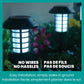 Solar Garden Lantern 2pc Set