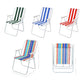 MFurn Angelo Folding Aluminium Material Outdoor Furniture Lounge Beach Chair- Various Colours
