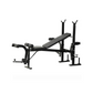 PROSPORTZ Adjustable Weight Bench with Barbell Rack and Leg Developer Multifunctional WeightLifting Bench
