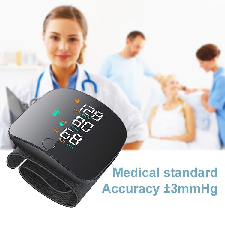 24 hour Ambulatory Blood-pressure Meter / Rechargeable Sphygmomanometer Smart LCD Screen