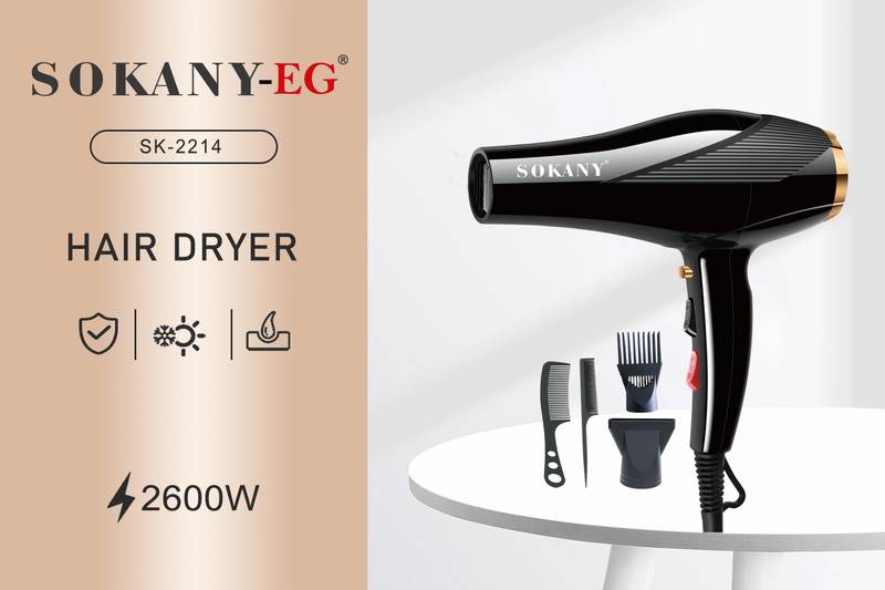 SOKANY Pro Hair Dryer Kit 2600w