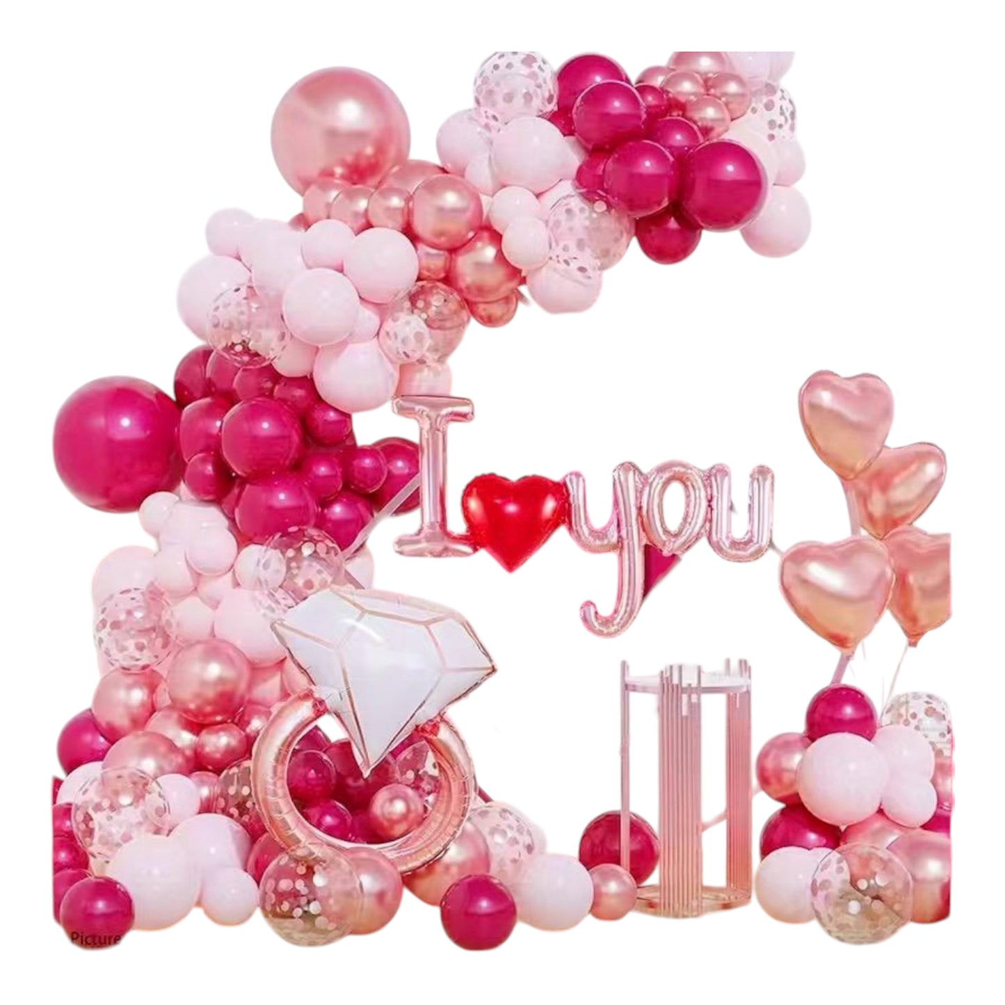 Balloon Garland Arch Kit, Balloons for Valentines Birthday Wedding Anniversary Party Decorations-Various Options