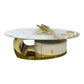 MHome Faux Marble Coffee Table with Storage, Various Colours