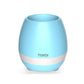 Creative Smart Bluetooth Touch Music Flower Home Office Decoration Green Music Flowerpot Night Light with Speaker