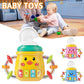 Baby Bottle Early Education Machine With Light Music Portable Colorful Puzzle Toy Birthday Chirstmas Gift
