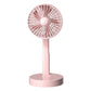 Foldable Telescopic Charging Fan, Minimalist, Mini Portable Desktop