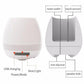 Creative Smart Bluetooth Touch Music Flower Home Office Decoration Green Music Flowerpot Night Light with Speaker