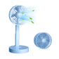 Foldable Telescopic Charging Fan, Minimalist, Mini Portable Desktop