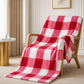 Sherpa Fleece Throw Blankets-Various Colours