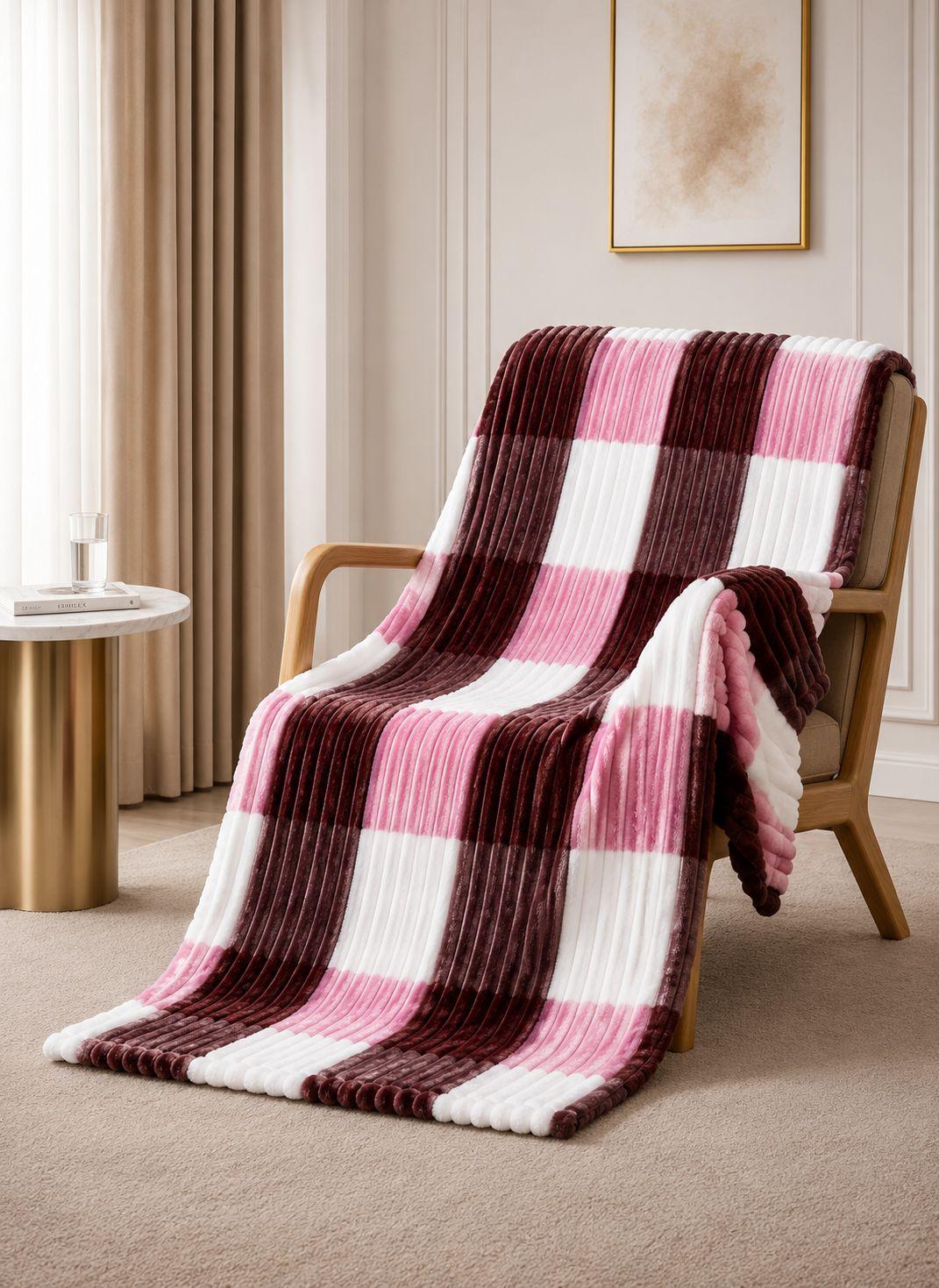 Sherpa Fleece Throw Blankets-Various Colours
