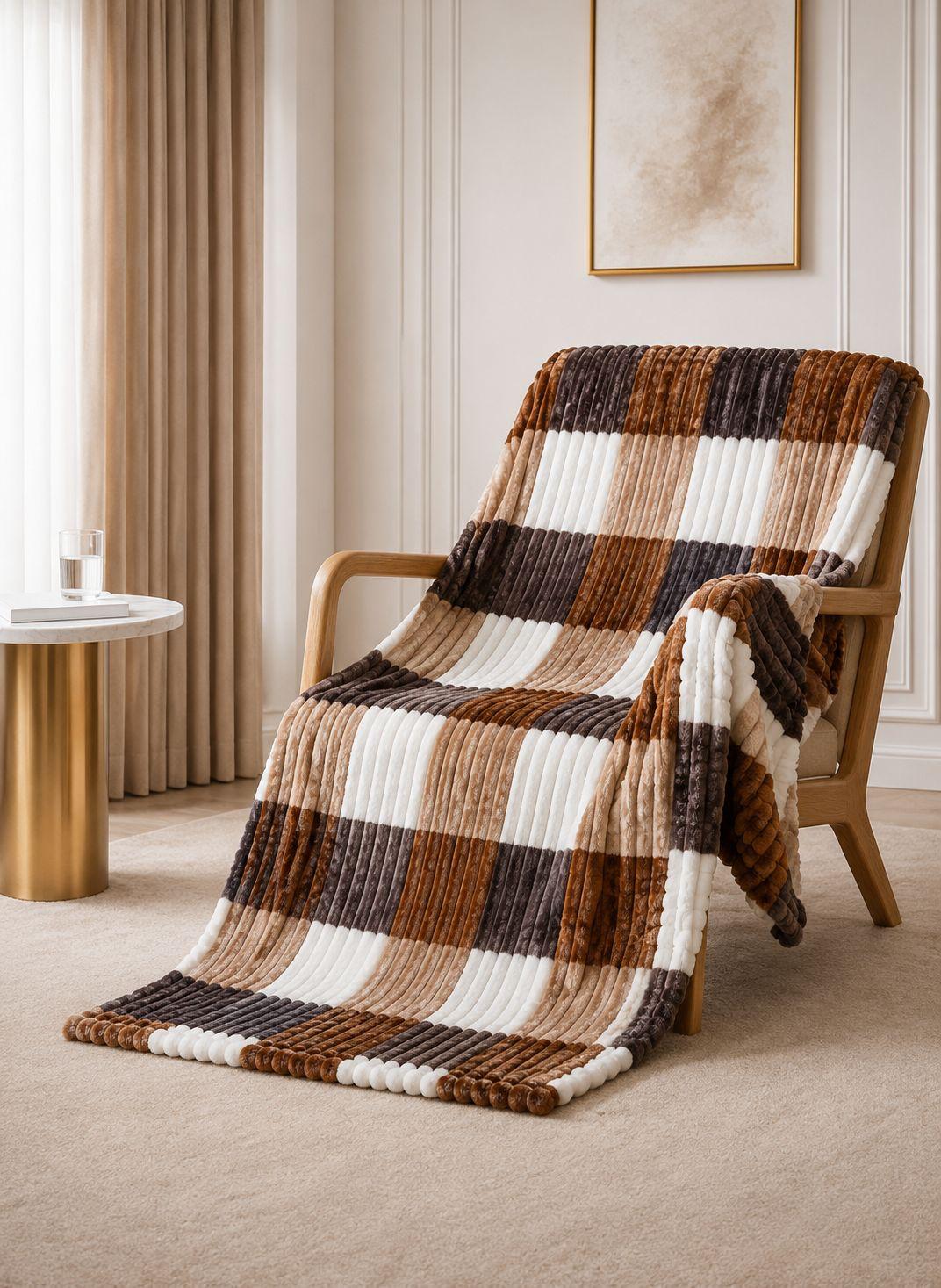 Sherpa Fleece Throw Blankets-Various Colours