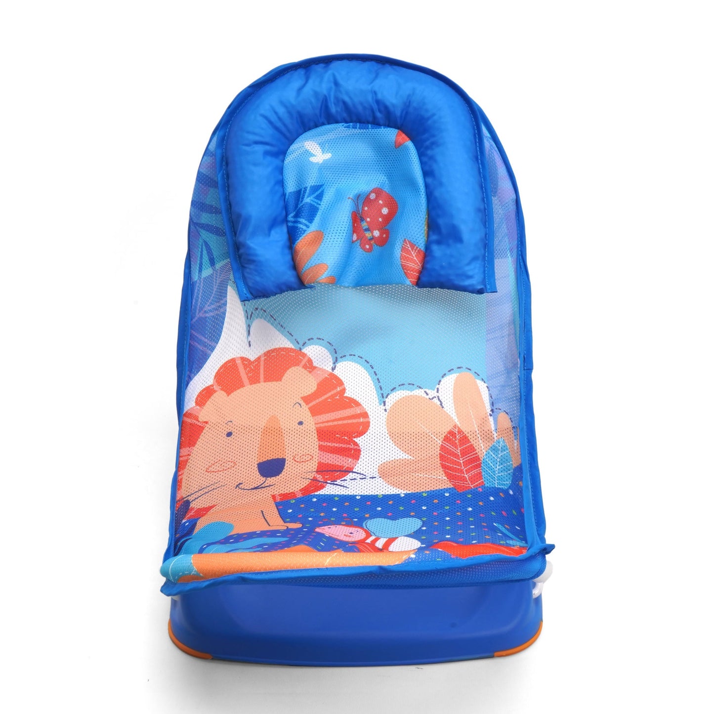 Mastela Deluxe Baby Bather - Tucan Orange, Blue & Green