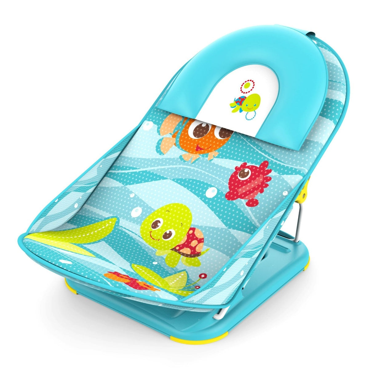 Mastela Deluxe Baby Bather - Tucan Orange, Blue & Green