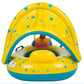 Sunshade Summer Kid's Pool Beach Boat Floaters Free Inflatable Tube Swimming Ring for Kids