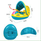 Sunshade Summer Kid's Pool Beach Boat Floaters Free Inflatable Tube Swimming Ring for Kids