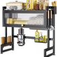 Over Sink Dish Drying Rack,3 Tier Kitchen Large Dish Drainer Stainless Steel Storage Counter, Organizer Multi-Functional Dish Rack Over Sink