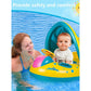Sunshade Summer Kid's Pool Beach Boat Floaters Free Inflatable Tube Swimming Ring for Kids