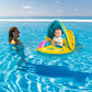Sunshade Summer Kid's Pool Beach Boat Floaters Free Inflatable Tube Swimming Ring for Kids