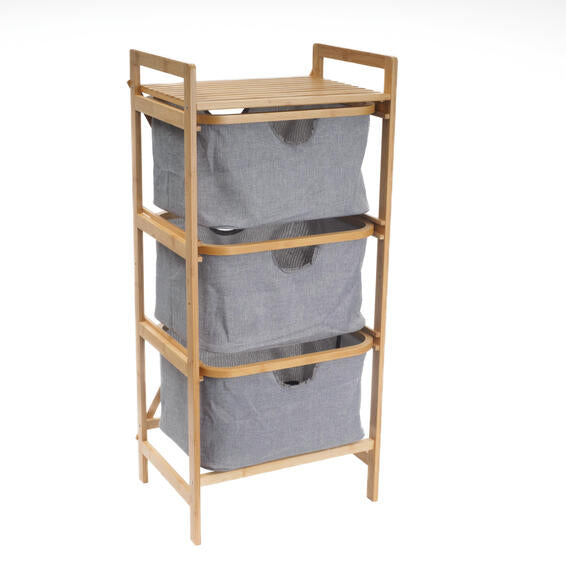 Bamboo Storage 3 Drawer