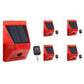 Solar Powered Motion Sensor Alarm With Remote Control