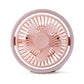 Portable Fan With LED Light (Rechargeable)