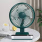 F702 Automatic Shaking Desktop Electric Fan with LED Display