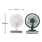 F702 Automatic Shaking Desktop Electric Fan with LED Display