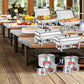 Hart Catering Combo 10pc Set Inc 4x Chafing Dish & 2x 3pc Pot Set