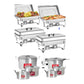 Hart Catering Combo 10pc Set Inc 4x Chafing Dish & 2x 3pc Pot Set