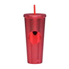 MHome Stylish Studded Double Wall Insulated Tumbler-Various Colours