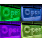 Open Neon Sign With Hanging Chain 220v