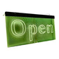 Open Neon Sign With Hanging Chain 220v