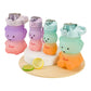 Bear Shaped Water Bottle with Built-In Straw and Carry Strap
