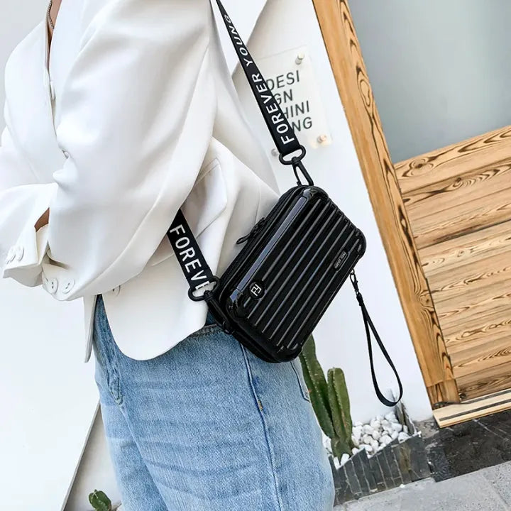 Hard Shell Cosmetic Bag Storage Bag Mobile Phone Bag Shoulder Bag Women's Bag - Various Colours