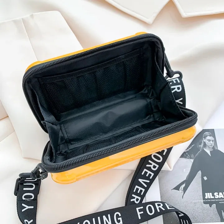 Hard Shell Cosmetic Bag Storage Bag Mobile Phone Bag Shoulder Bag Women's Bag - Various Colours
