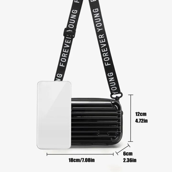 Hard Shell Cosmetic Bag Storage Bag Mobile Phone Bag Shoulder Bag Women's Bag - Various Colours