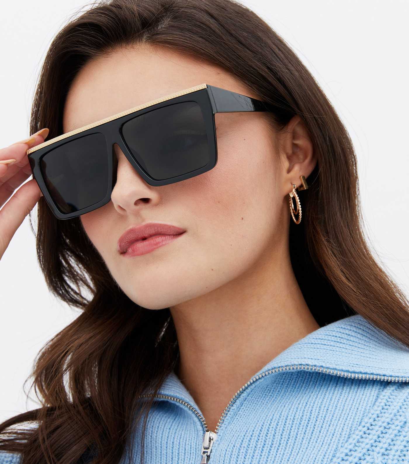 Superhot Fashion Flat Top Sunglasses
