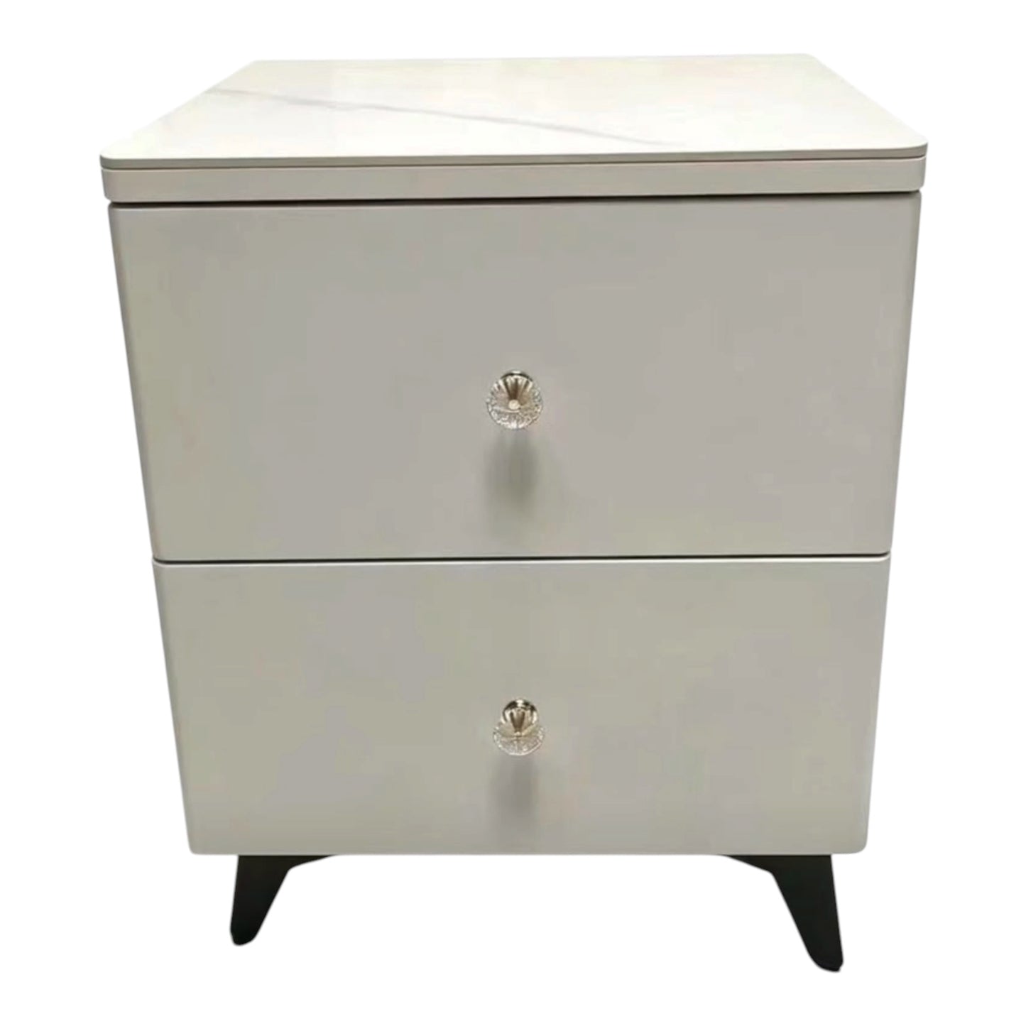 MFurn Modern Nightstand 2 Drawer
