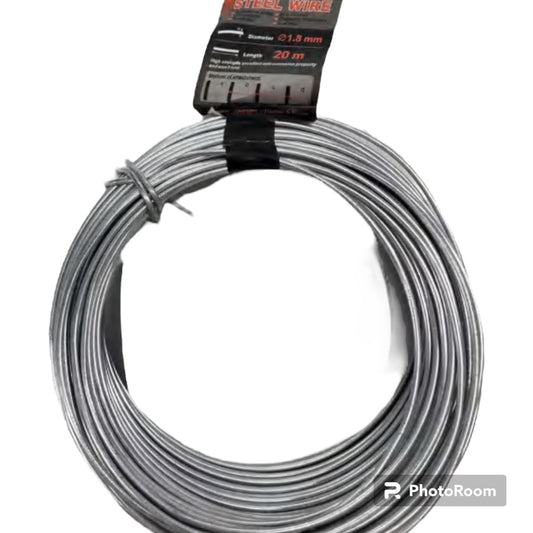 Galvanised Steel Wire 1.8mm - 20M