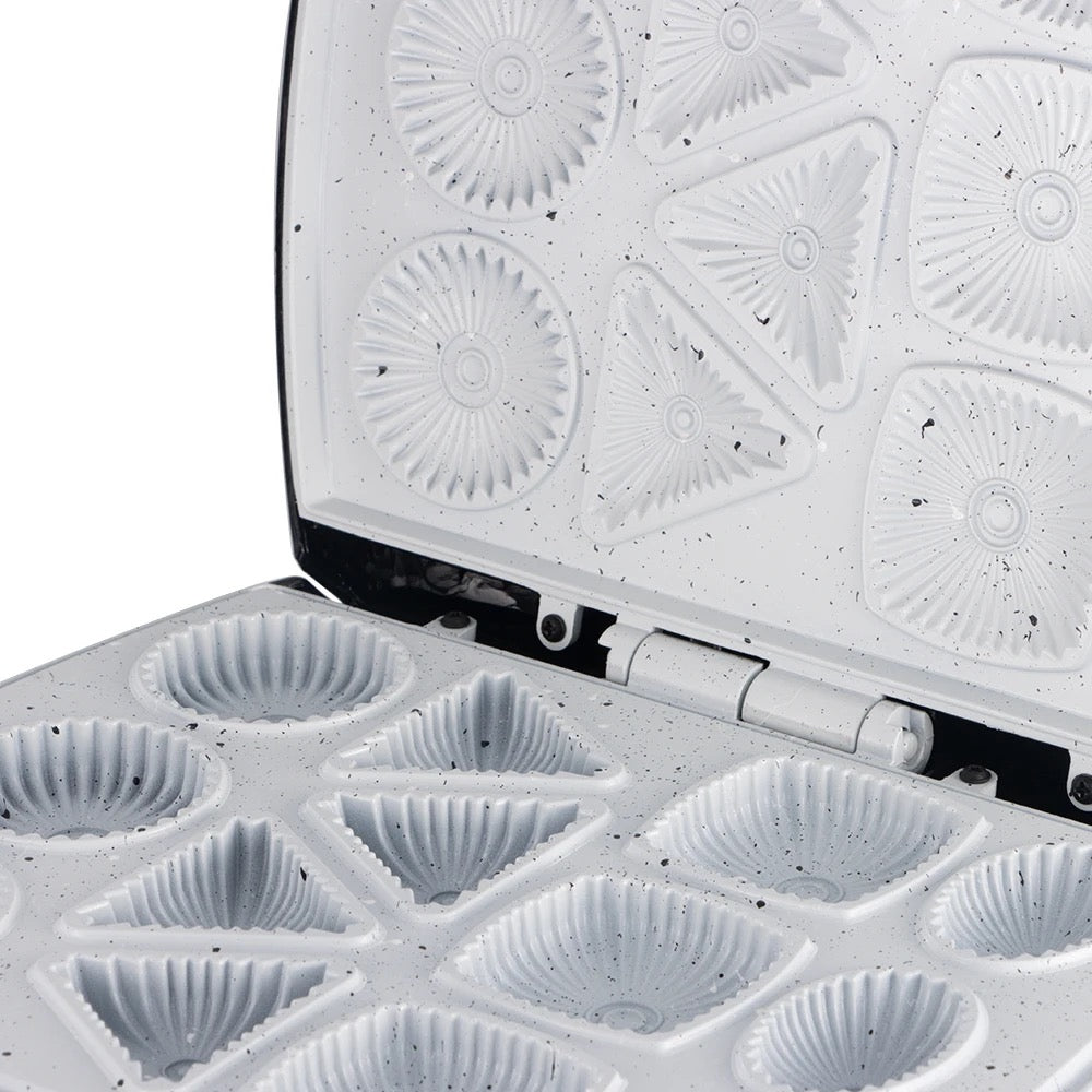 RAF 1400W Electric Breakfast Cake Biscuit Cookie Maker R.260G – Non-Stick Double-Sided