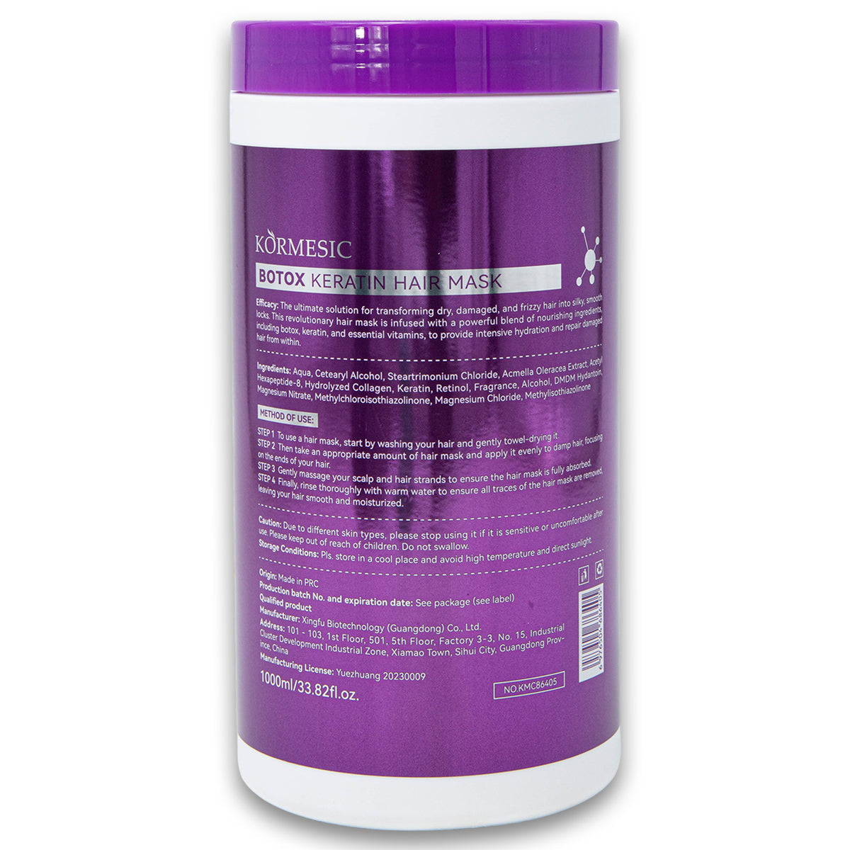 Kormesic Keratin Hair Mask 1000ml