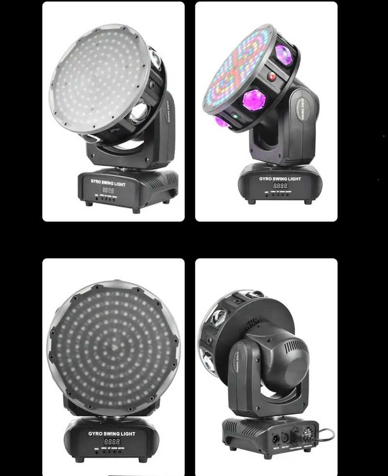 MTech Led Large Pendulum Rotating Head DJ RGB Stage Light