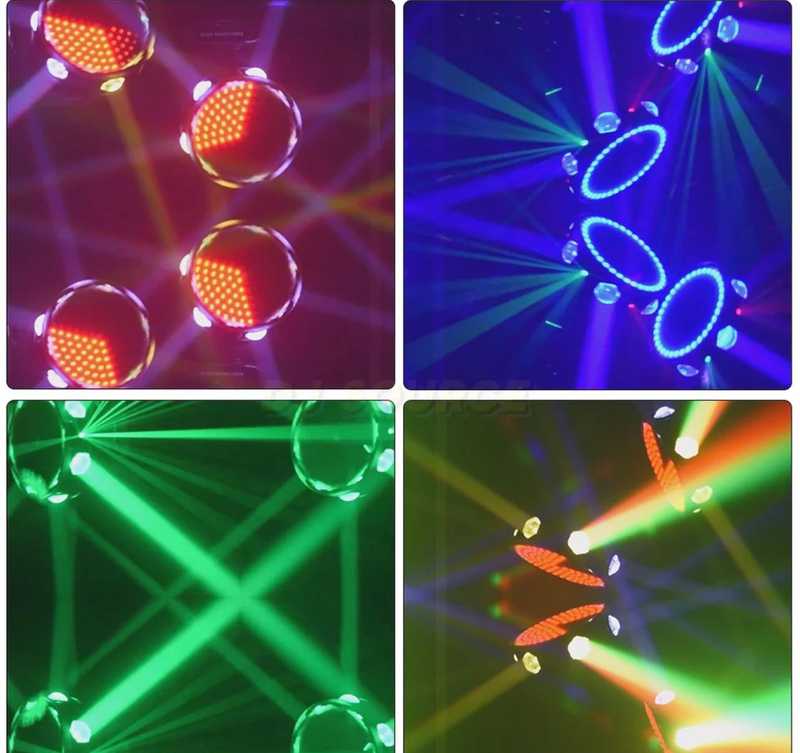 MTech Led Large Pendulum Rotating Head DJ RGB Stage Light