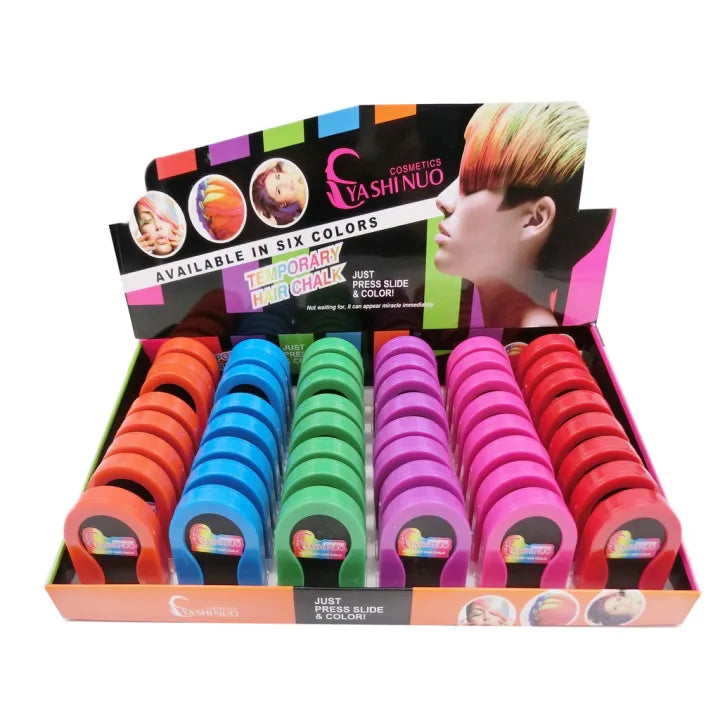 Hair Chalk Set Temporary Color Shimmer Hair Chalk Washable Halloween Christmas